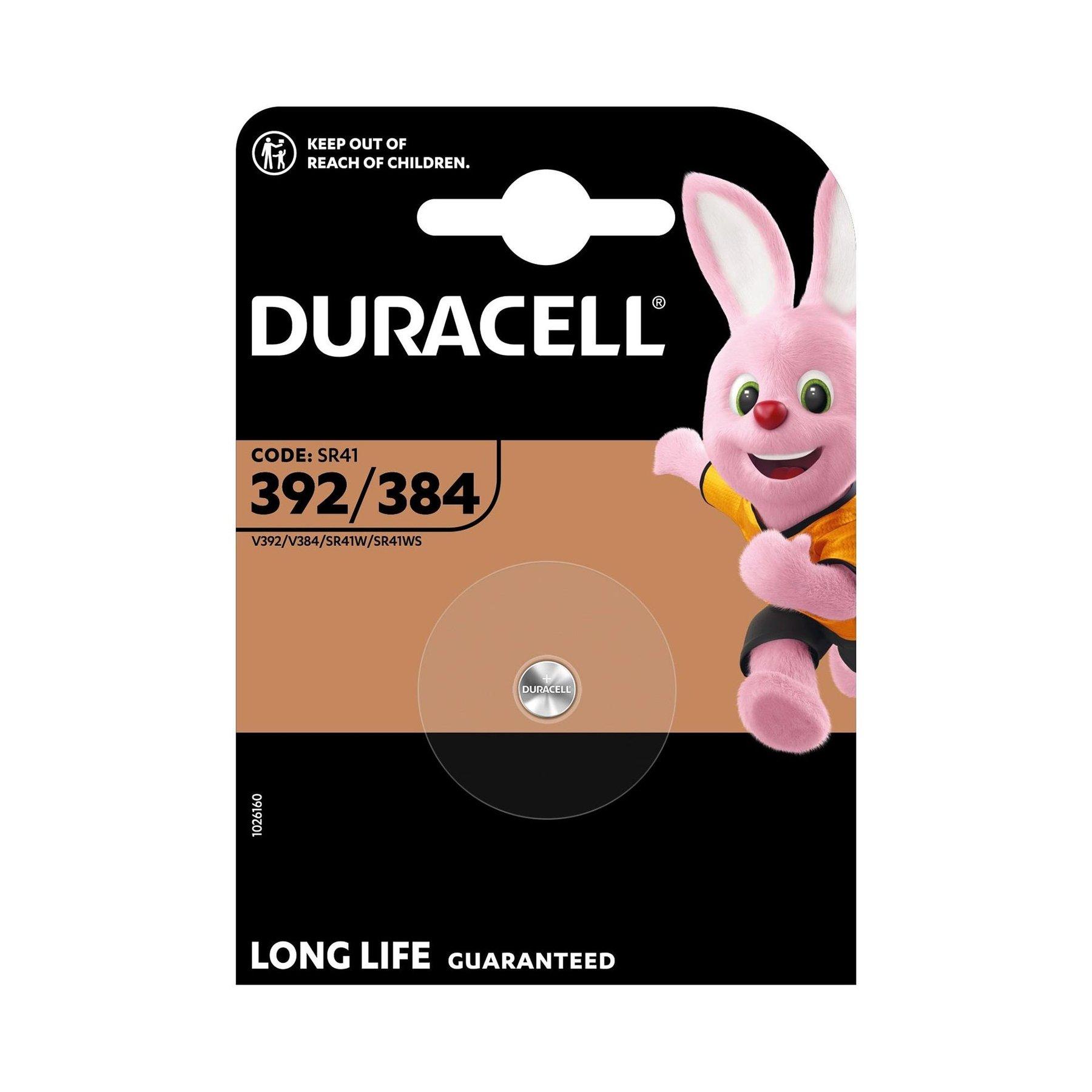 Duracell Батерия SR41W, бутонна
