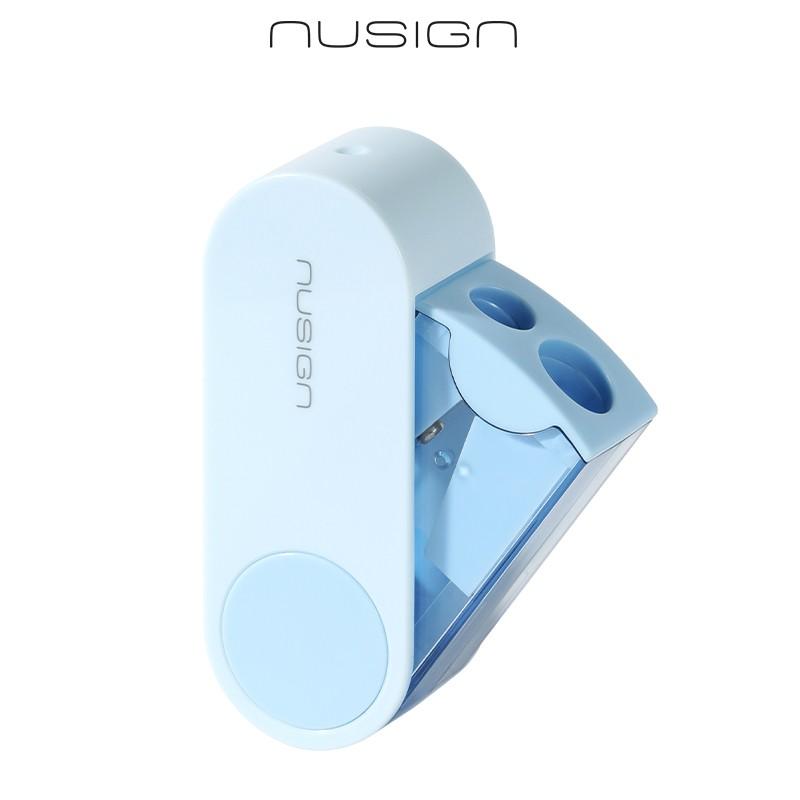 Двойна острилка с контейнер Nusign Classic ENS074-BL, ф 6.9/10.55 мм, 125x80x20 мм, синя | JAR Computers Двойна острилка с контейнер Nusign Classic ENS074-BL, ф 6.9/10.55 мм, 125x80x20 мм, синя