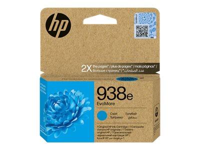 HP 938e EvoMore Cyan Original Ink Cartridge
