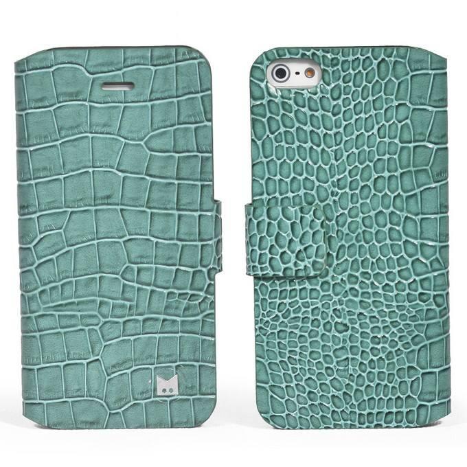 Кожен калъф, тип портфейл (ествествена кожа) и поставка за iPhone 5, iPhone 5S, iPhone SE - Megix CEO Luxury Case (зелен) | JAR Computers Кожен калъф, тип портфейл (ествествена кожа) и поставка за iPhone 5, iPhone 5S, iPhone SE - Megix CEO Luxury Case (зелен)