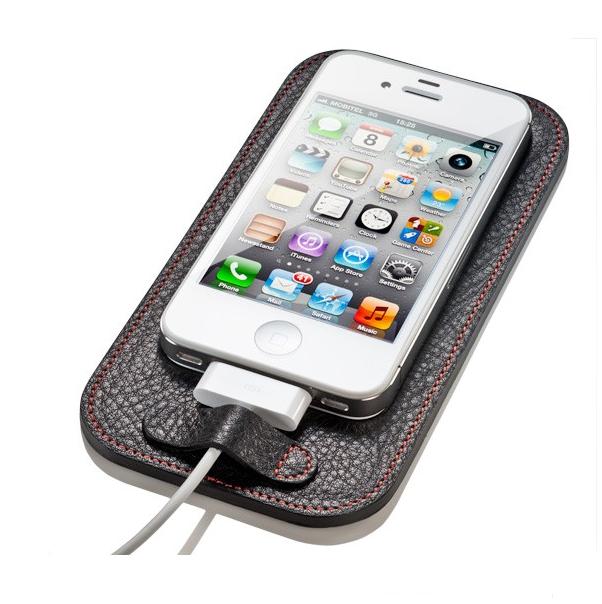 Кожена подложка (естествена кожа - ръчна изработка) за iPhone 5, iPhone 5S, iPhone SE, iPhone 5C - Calypso Crystal Pad (черен) | JAR Computers Кожена подложка (естествена кожа - ръчна изработка) за iPhone 5, iPhone 5S, iPhone SE, iPhone 5C - Calypso Crystal Pad (черен)