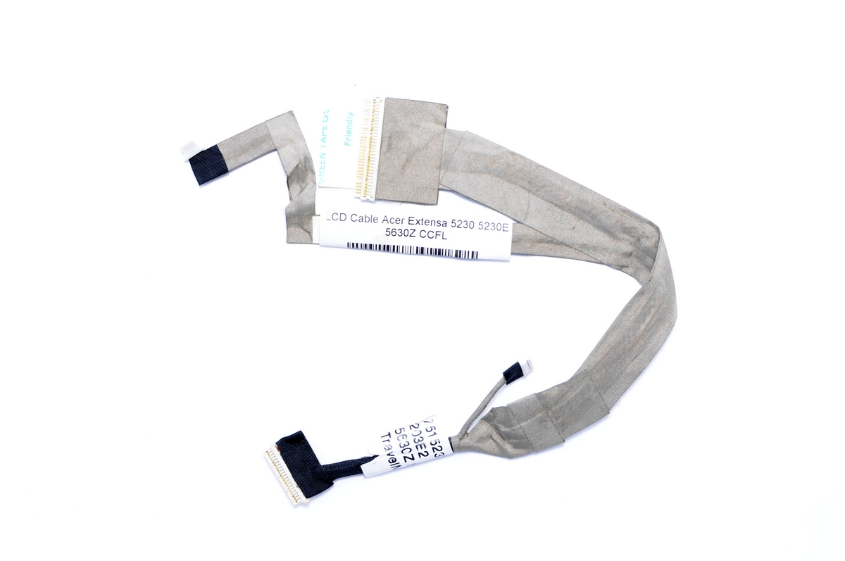 Лентов Кабел за лаптоп (LCD Cable) Acer Extensa 5230 5230E 5630Z TravelMate 5330 Gateway NS50T 15.4 | JAR Computers Лентов Кабел за лаптоп (LCD Cable) Acer Extensa 5230 5230E 5630Z TravelMate 5330 Gateway NS50T 15.4