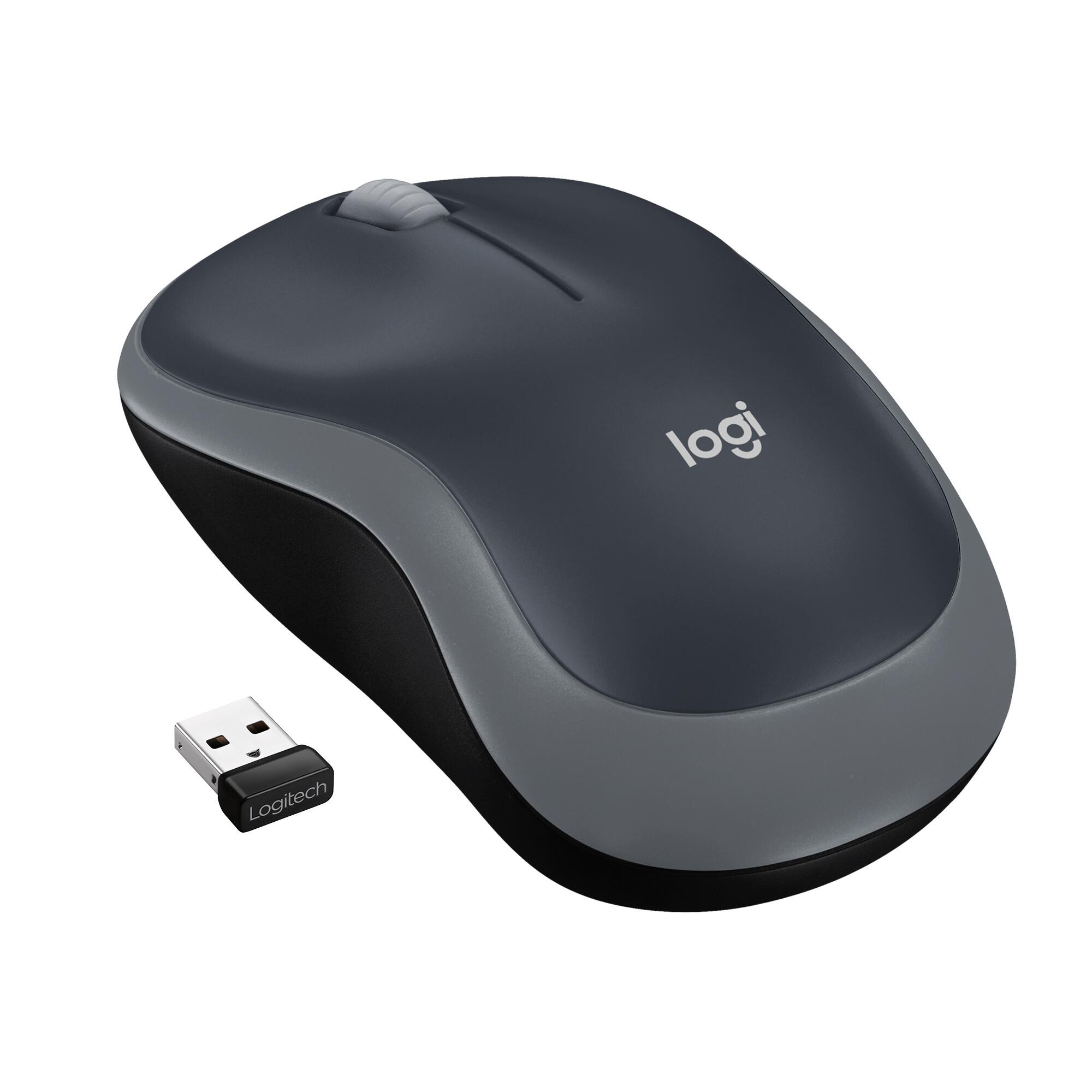 Logitech M185 мишка Офис Двуличен РЧ безжичен Оптически 1000 DPI