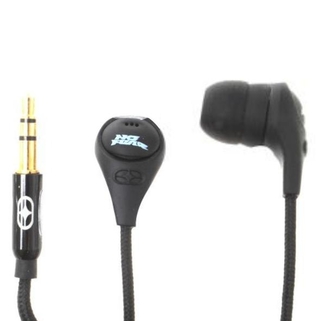 Слушалки с 3.5 мм аудио жак - No Fear Earphones (черен) | JAR Computers Слушалки с 3.5 мм аудио жак - No Fear Earphones (черен)