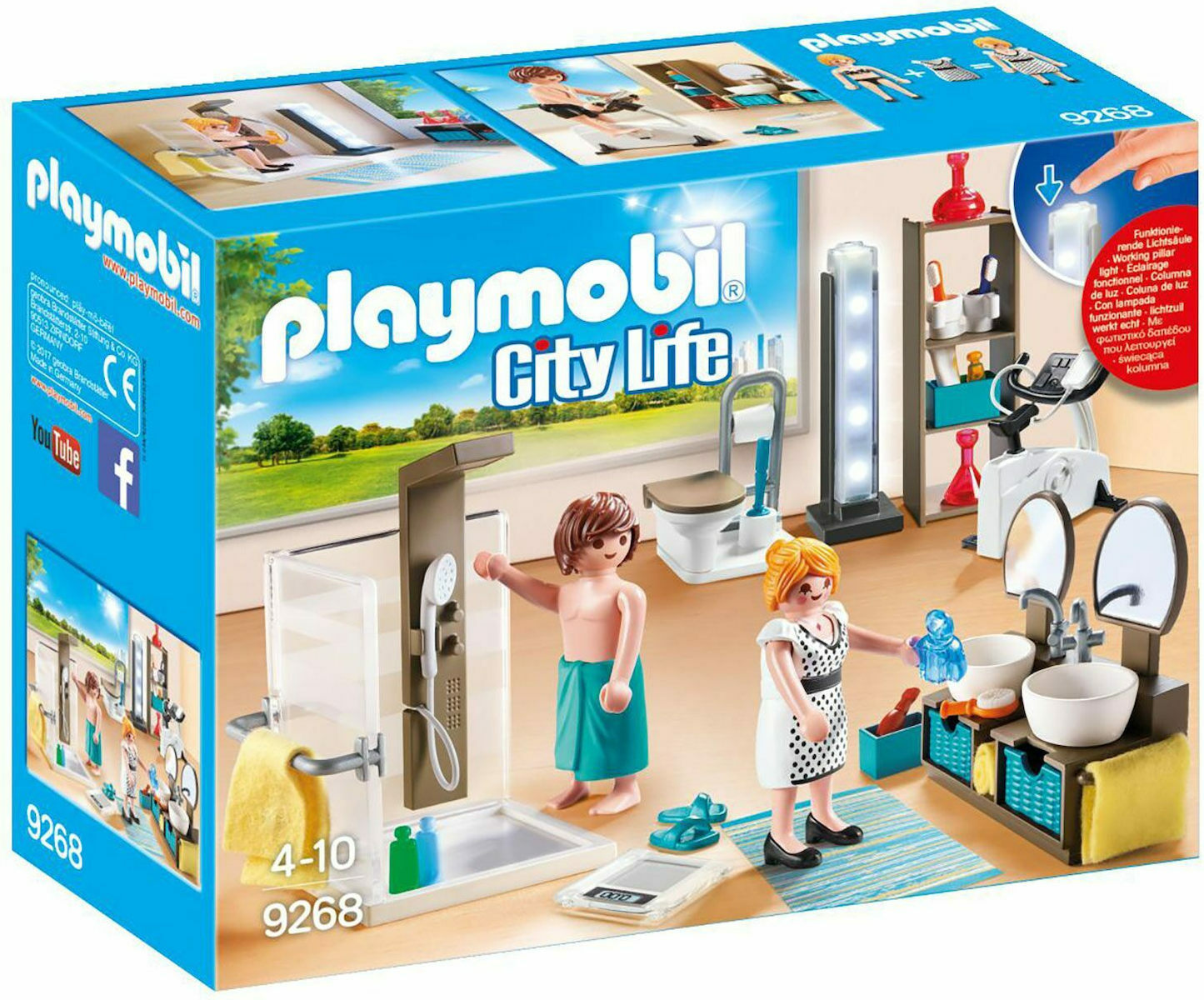 Playmobil City Life Μπάνιο για 4-10 ετών (9268)