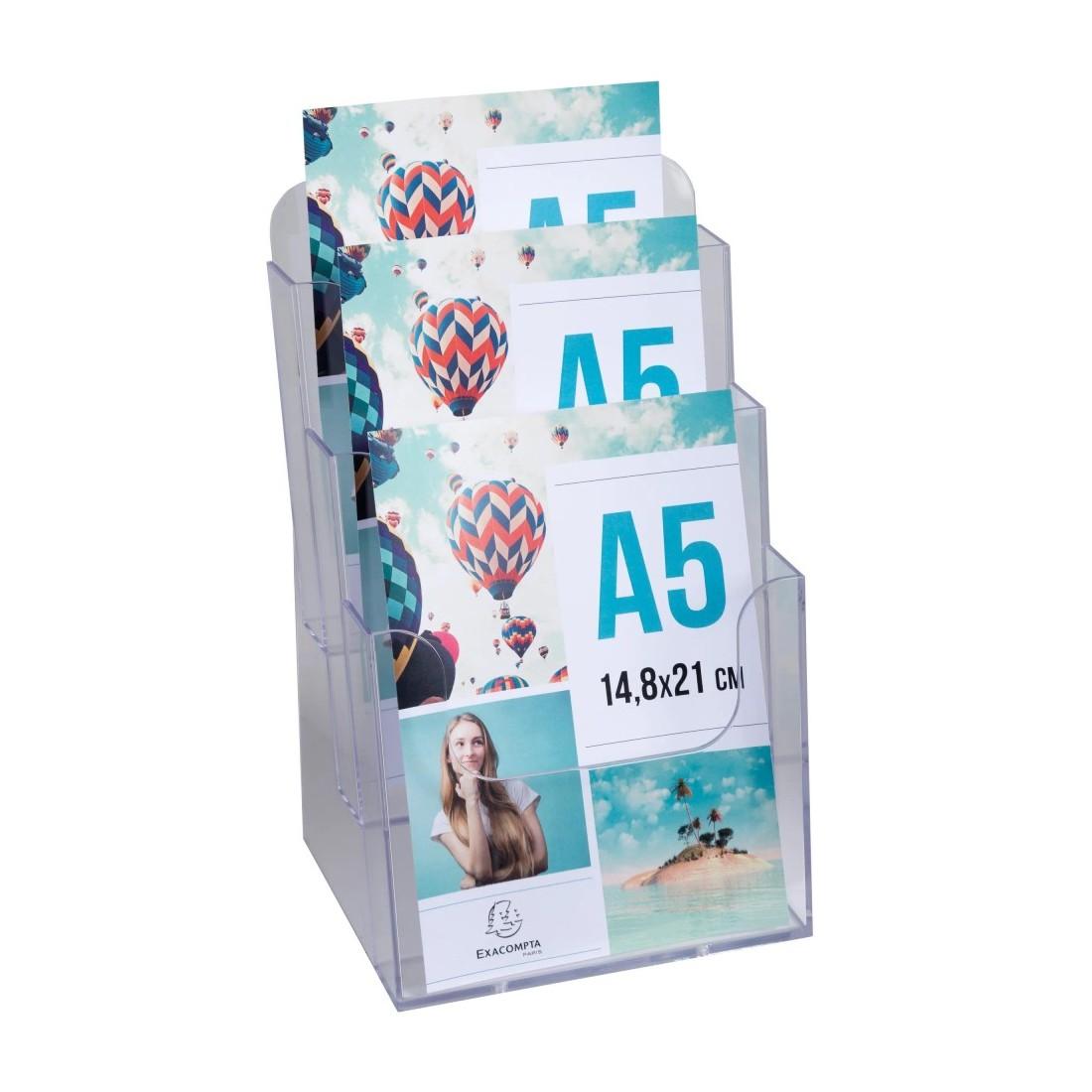 Поставка за брошури EXACOMPTA А5 | JAR Computers Поставка за брошури EXACOMPTA А5