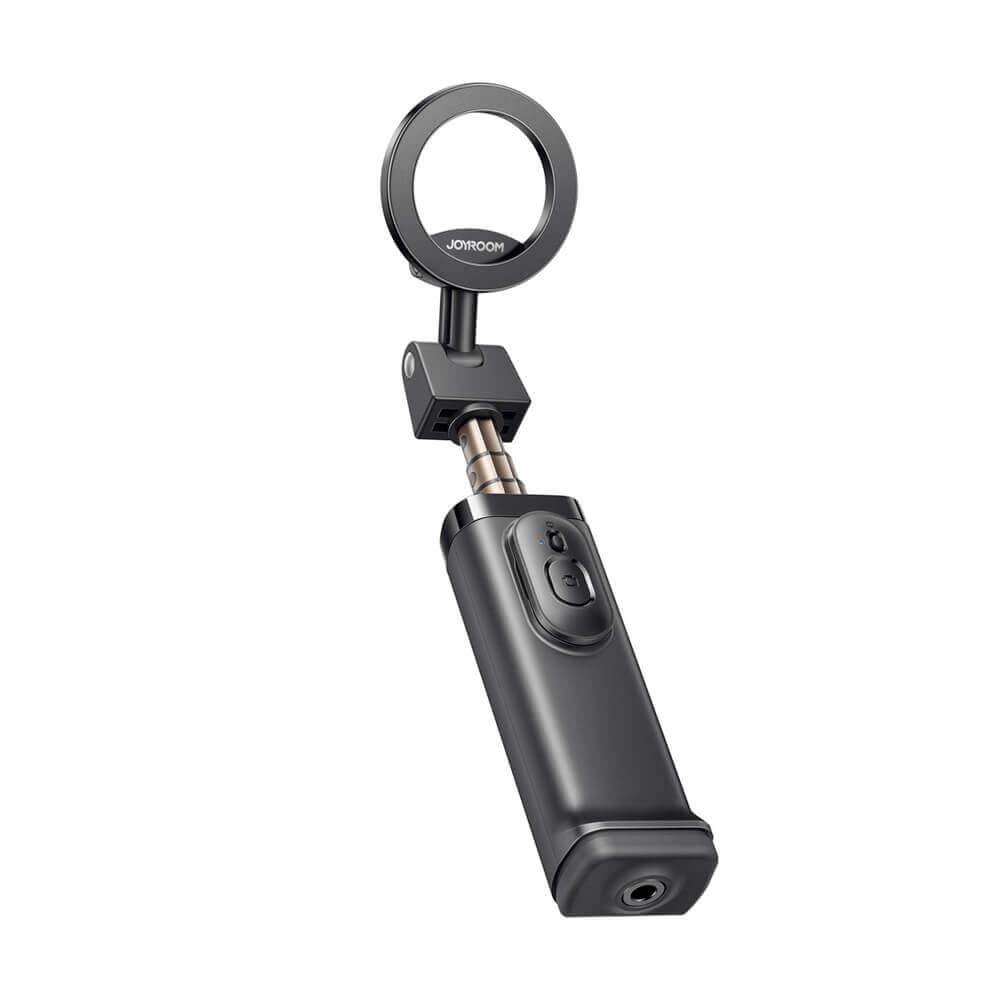 Разтегаем безжичен селфи стик с MagSafe и трипод за мобилни телефони - Joyroom JR-ZS509 MagSafe Wireless Telescopic Selfie Stick (черен) | JAR Computers Разтегаем безжичен селфи стик с MagSafe и трипод за мобилни телефони - Joyroom JR-ZS509 MagSafe Wireless Telescopic Selfie Stick (черен)