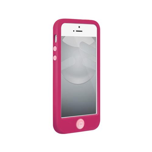 Силиконов калъф за iPhone 5, iPhone 5S, iPhone SE - SwitchEasy Colors Fuschia (розов) | JAR Computers Силиконов калъф за iPhone 5, iPhone 5S, iPhone SE - SwitchEasy Colors Fuschia (розов)