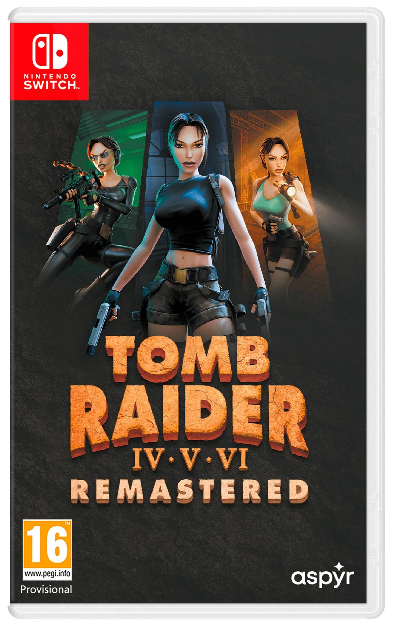 Tomb Raider IV-VI Remastered Starring Lara Croft (Nintendo Switch) | JAR Computers Tomb Raider IV-VI Remastered Starring Lara Croft (Nintendo Switch)