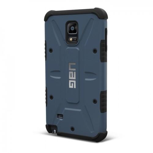 Удароустойчив хибриден кейс за Samsung Galaxy Note 4 - Urban Armor Gear Scout (син-черен) | JAR Computers Удароустойчив хибриден кейс за Samsung Galaxy Note 4 - Urban Armor Gear Scout (син-черен)