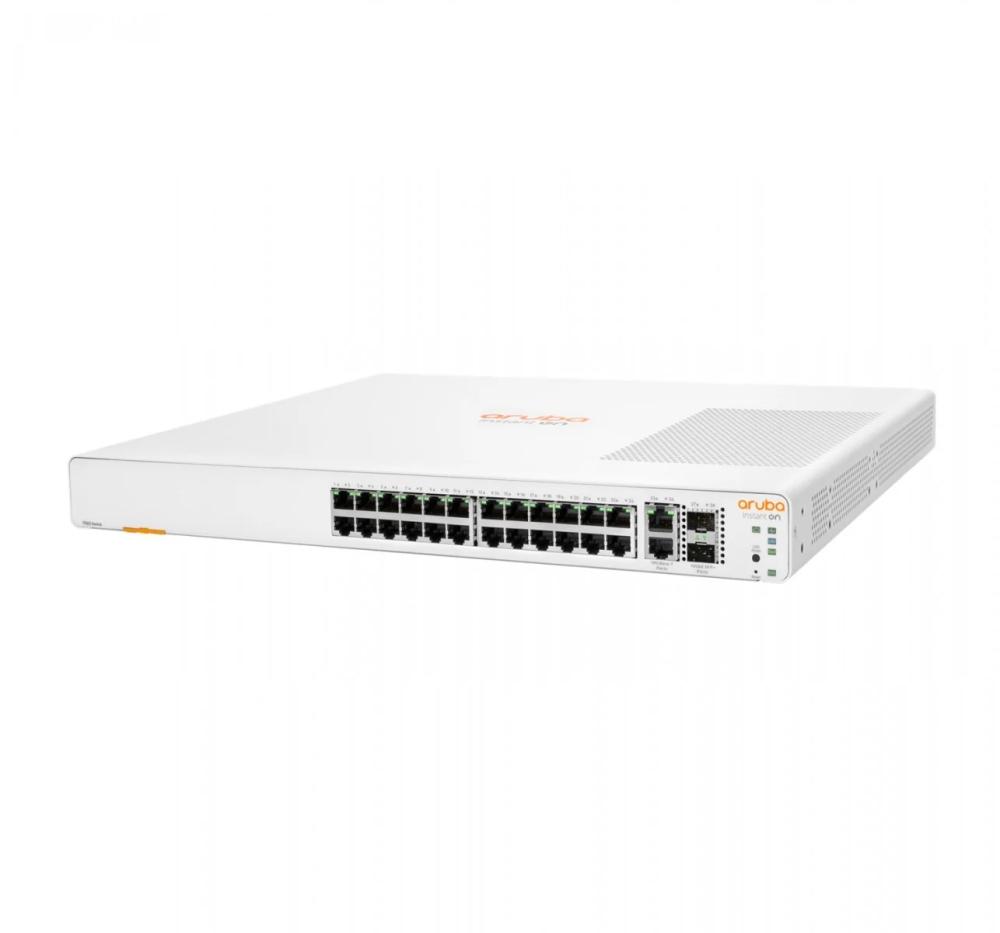 HPE Networking Instant On Switch 24p Gigabit 2p 10GBT 2p SFP+ 1960 | JAR Computers HPE Networking Instant On Switch 24p Gigabit 2p 10GBT 2p SFP+ 1960