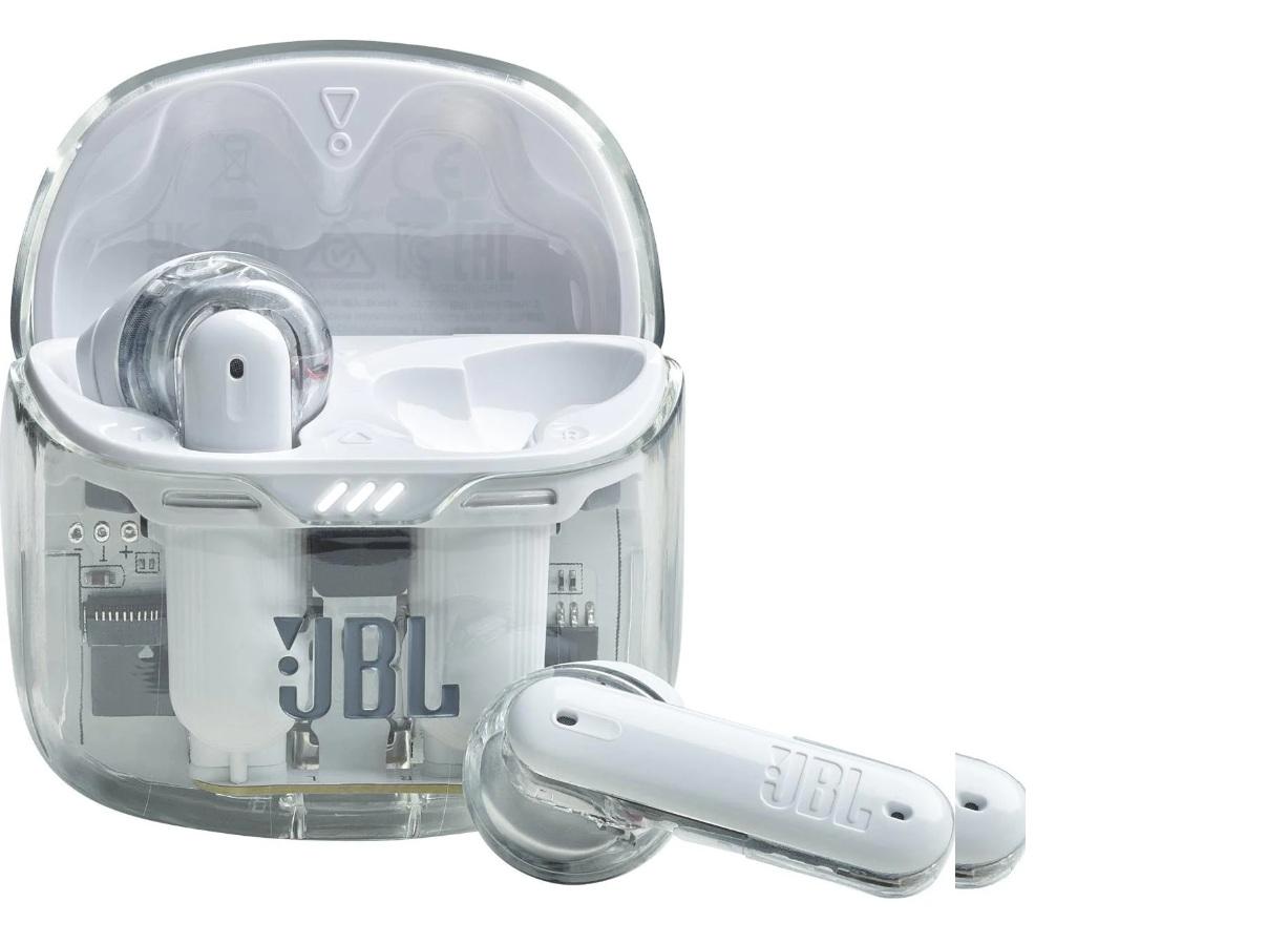 Безжични слушалки JBL Tune Flex ANC - Ghost White | JAR Computers Безжични слушалки JBL Tune Flex ANC - Ghost White