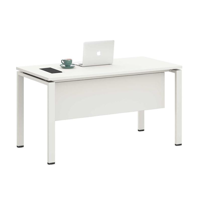 Бюро RFG Monaco, 1400 х 700 х 750 mm, ПДЧ 25 mm, метални крака, бяло