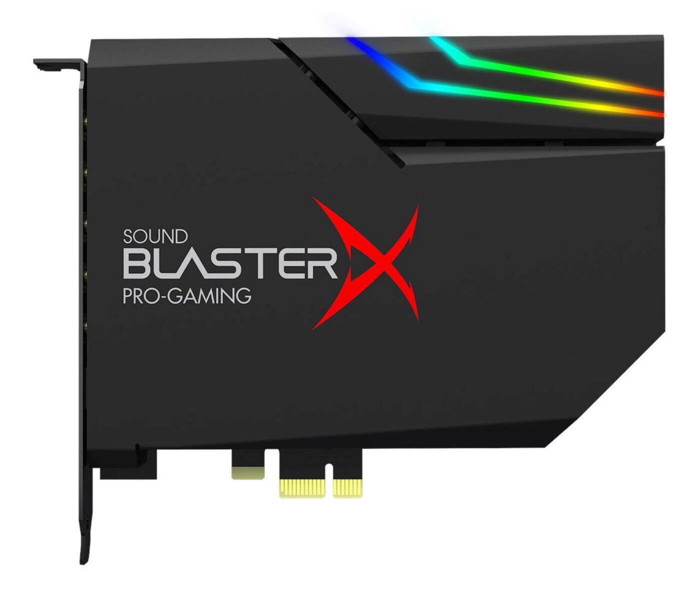 Creative Labs Sound BlasterX AE-5 Plus Вътрешна 5.1 канали PCI-E | JAR Computers Creative Labs Sound BlasterX AE-5 Plus Вътрешна 5.1 канали PCI-E