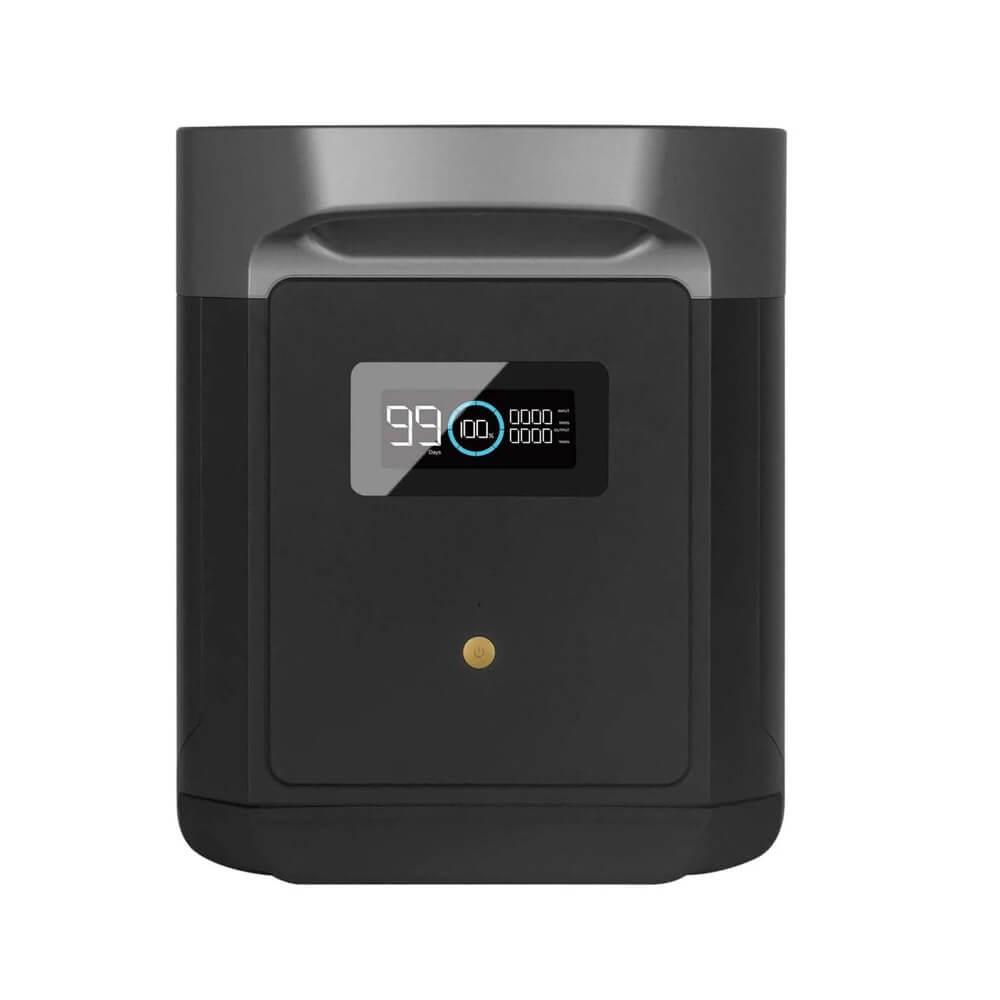 Допълнителна зарядна батерия за електроцентрала EcoFlow - EcoFlow DELTA Max Smart Extra Battery 2048Wh (черен) | JAR Computers Допълнителна зарядна батерия за електроцентрала EcoFlow - EcoFlow DELTA Max Smart Extra Battery 2048Wh (черен)