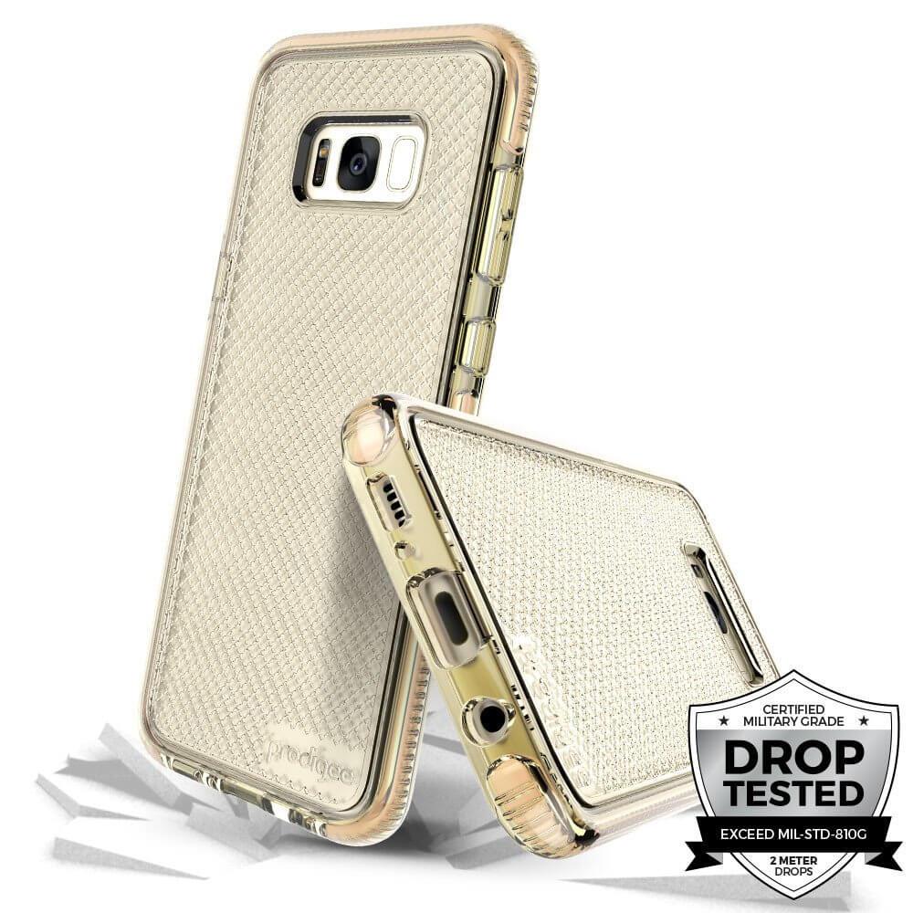 Хибриден кейс с висока степен на защита за Samsung Galaxy S8 Plus - Prodigee Safetee Case (златист) | JAR Computers Хибриден кейс с висока степен на защита за Samsung Galaxy S8 Plus - Prodigee Safetee Case (златист)