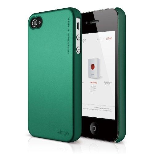 Кейс и покритие за iPhone 4/4S - Elago S4 Slim Fit 2 Case + HD Clear film (зелен) | JAR Computers Кейс и покритие за iPhone 4/4S - Elago S4 Slim Fit 2 Case + HD Clear film (зелен)