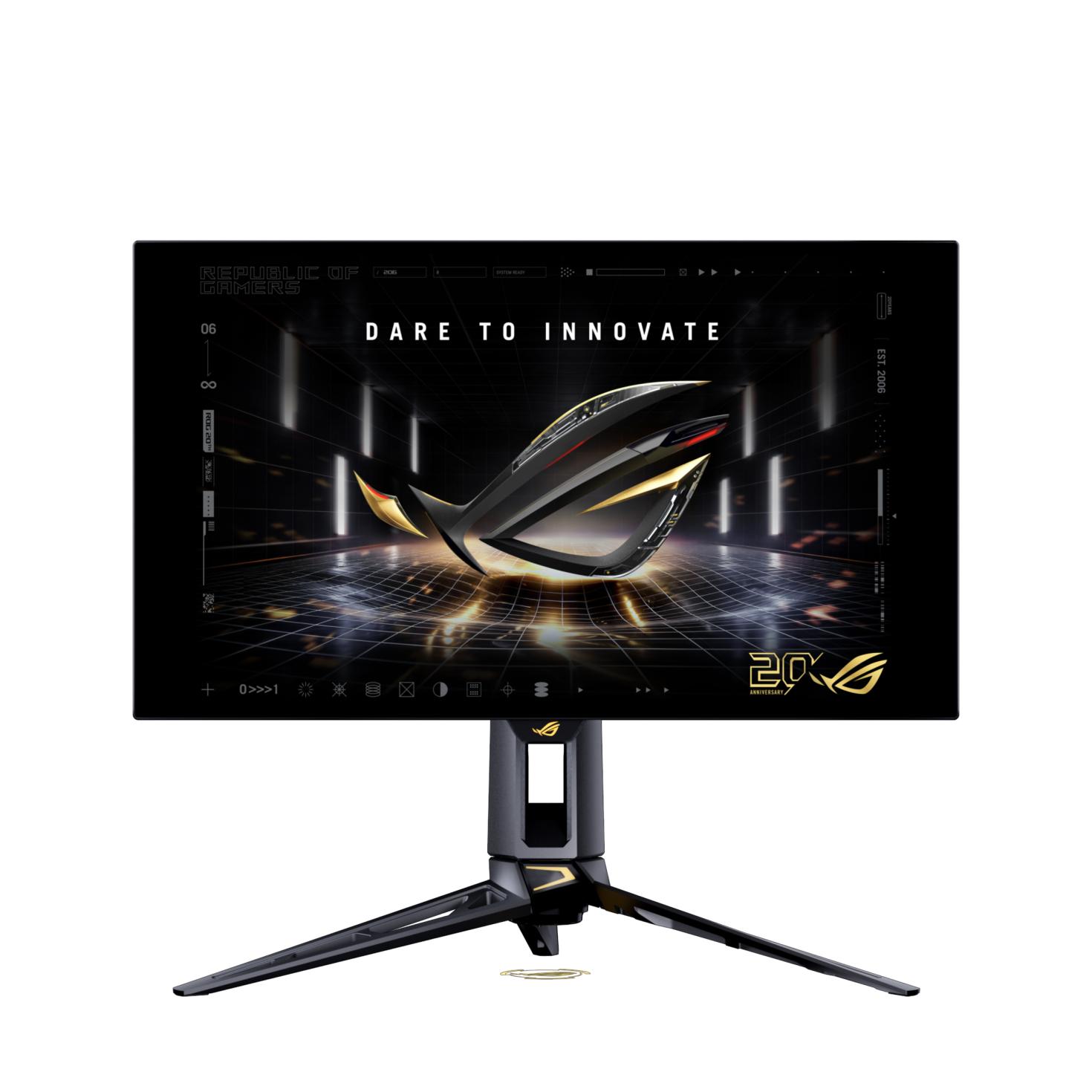 Монитор ASUS Rog Swift OLED PG27AQWP-G Edition 20 - 27" OLED Dual-Mode (QHD - 540Hz, HD - 720Hz), 0.2ms