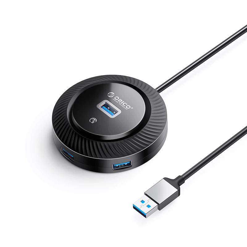Orico хъб USB3.0 HUB - 4 x USB3.0 - YK2-U3-18-BK | JAR Computers Orico хъб USB3.0 HUB - 4 x USB3.0 - YK2-U3-18-BK