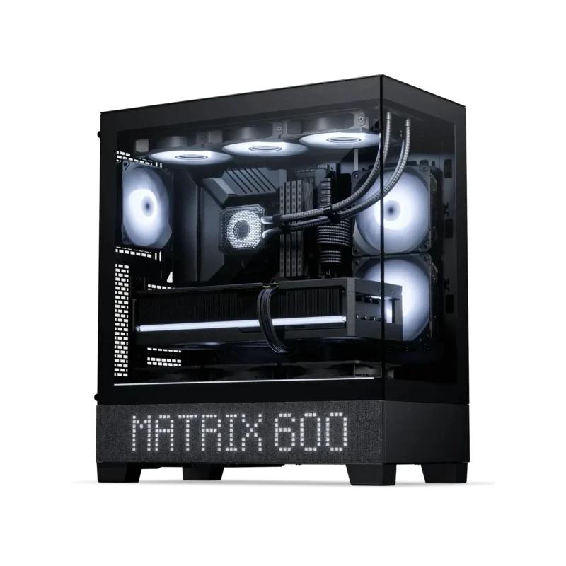 Phanteks Case E-ATX - View Matrix Black | JAR Computers Phanteks Case E-ATX - View Matrix Black