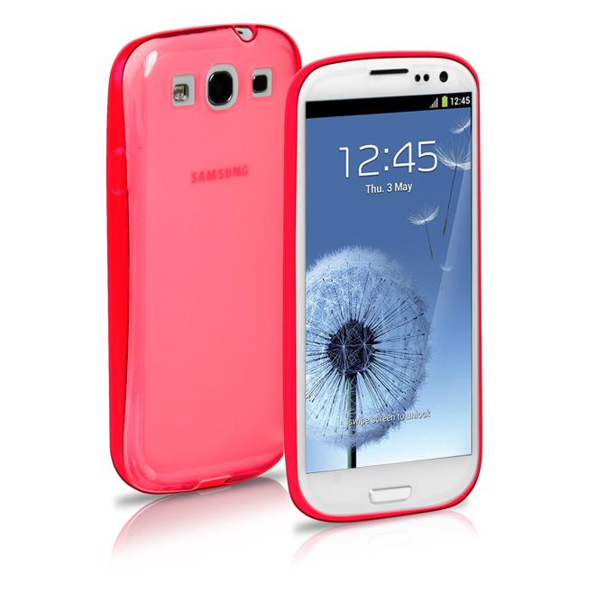 Силиконов кейс за Samsung Galaxy S3 i9300 - SBS Fluo Case TPU (розов-прозрачен) | JAR Computers Силиконов кейс за Samsung Galaxy S3 i9300 - SBS Fluo Case TPU (розов-прозрачен)
