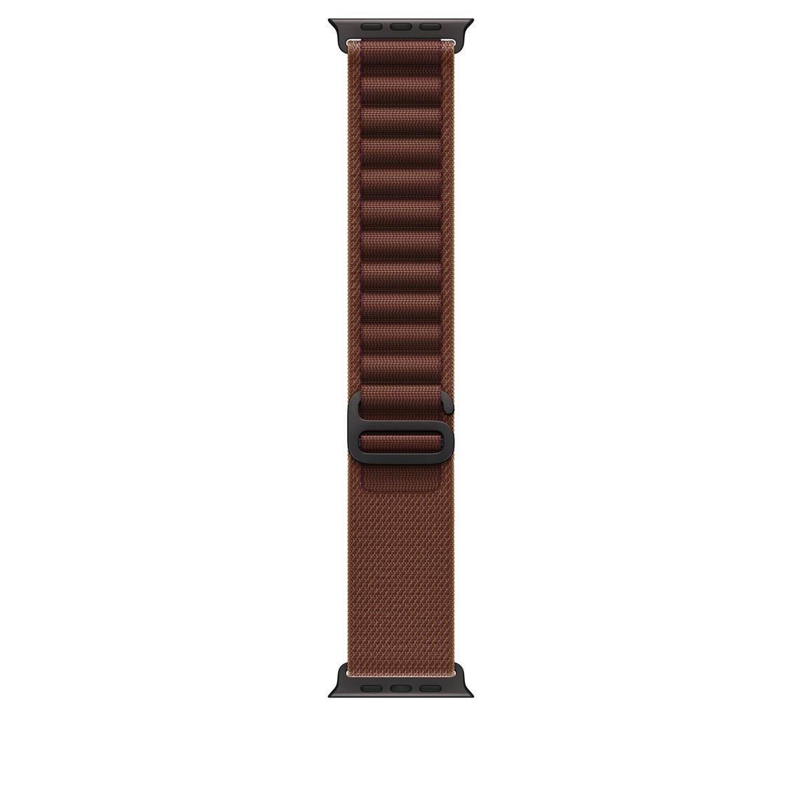 Apple Watch 49mm Titanium Loop: Burgundy Alpine Loop - Large - Black Titanium Finish | JAR Computers Apple Watch 49mm Titanium Loop: Burgundy Alpine Loop - Large - Black Titanium Finish