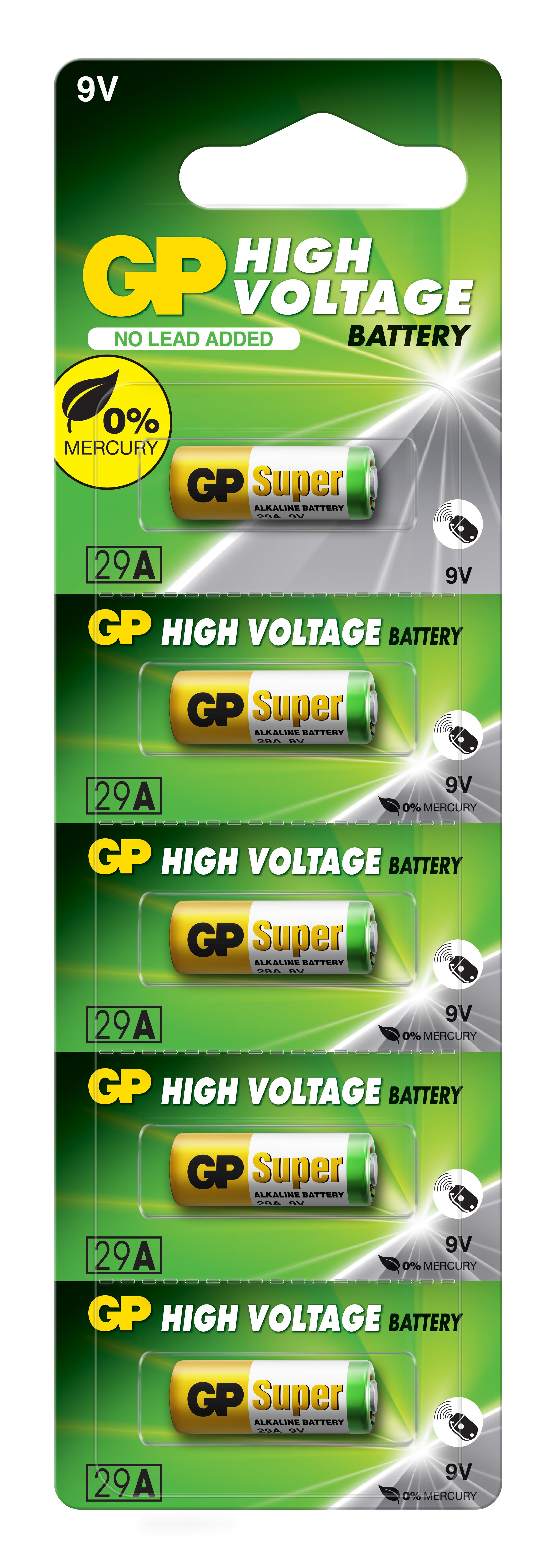 Алкална батерия GP А29, A32, A25, за аларми, 9 V | JAR Computers Алкална батерия GP А29, A32, A25, за аларми, 9 V