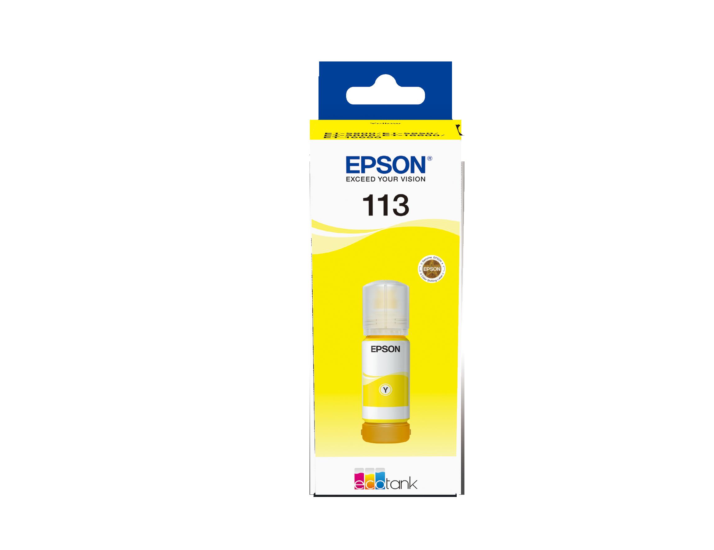 Бутилка мастило за Epson EcoTank Pro ET-5100/ET-5800 Series - Ink - /113/ / C13T06B440 - Yellow - PN C13T06B440 | JAR Computers Бутилка мастило за Epson EcoTank Pro ET-5100/ET-5800 Series - Ink - /113/ / C13T06B440 - Yellow - PN C13T06B440