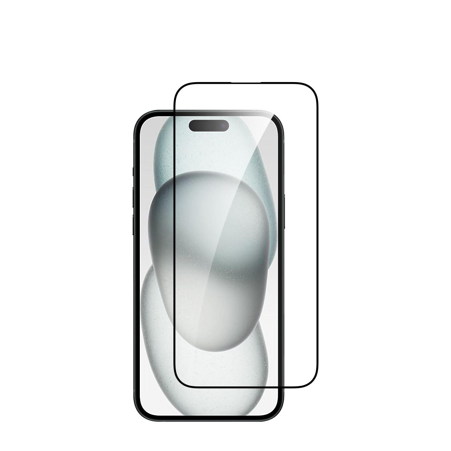 Dviced iPhone 15 plus silk print screen protector with applicator | JAR Computers Dviced iPhone 15 plus silk print screen protector with applicator