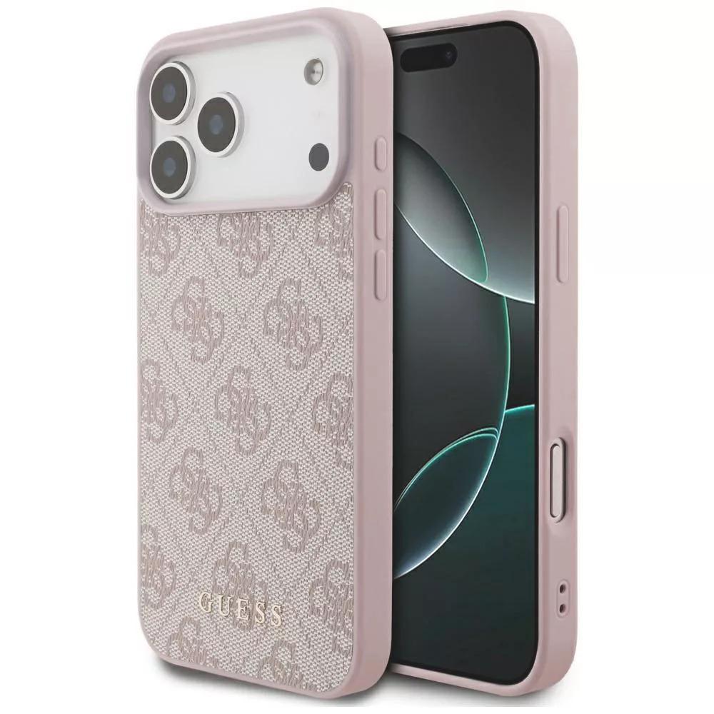 GUESS Калъф Apple iPhone 18 Pro/ 17 Pro, 4G Classic /розов/ - GUHCP18LG4GFPI | JAR Computers GUESS Калъф Apple iPhone 18 Pro/ 17 Pro, 4G Classic /розов/ - GUHCP18LG4GFPI