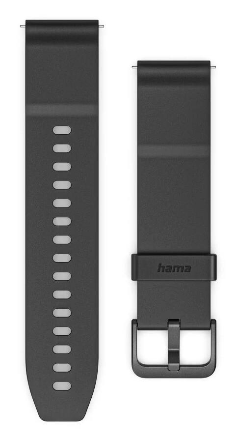 Hama 00178659 Аксесоар за носене на смарт устройство Група Черен Силикон | JAR Computers Hama 00178659 Аксесоар за носене на смарт устройство Група Черен Силикон