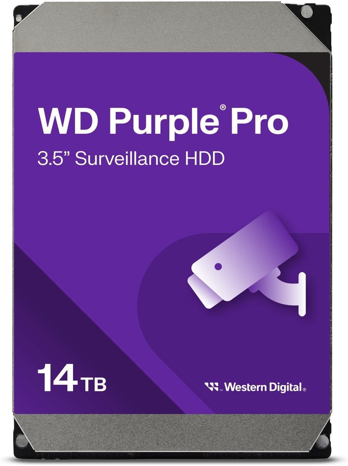 Хард диск WD Purple Pro Surveillance, 14 TB, 256MB, SATA 3