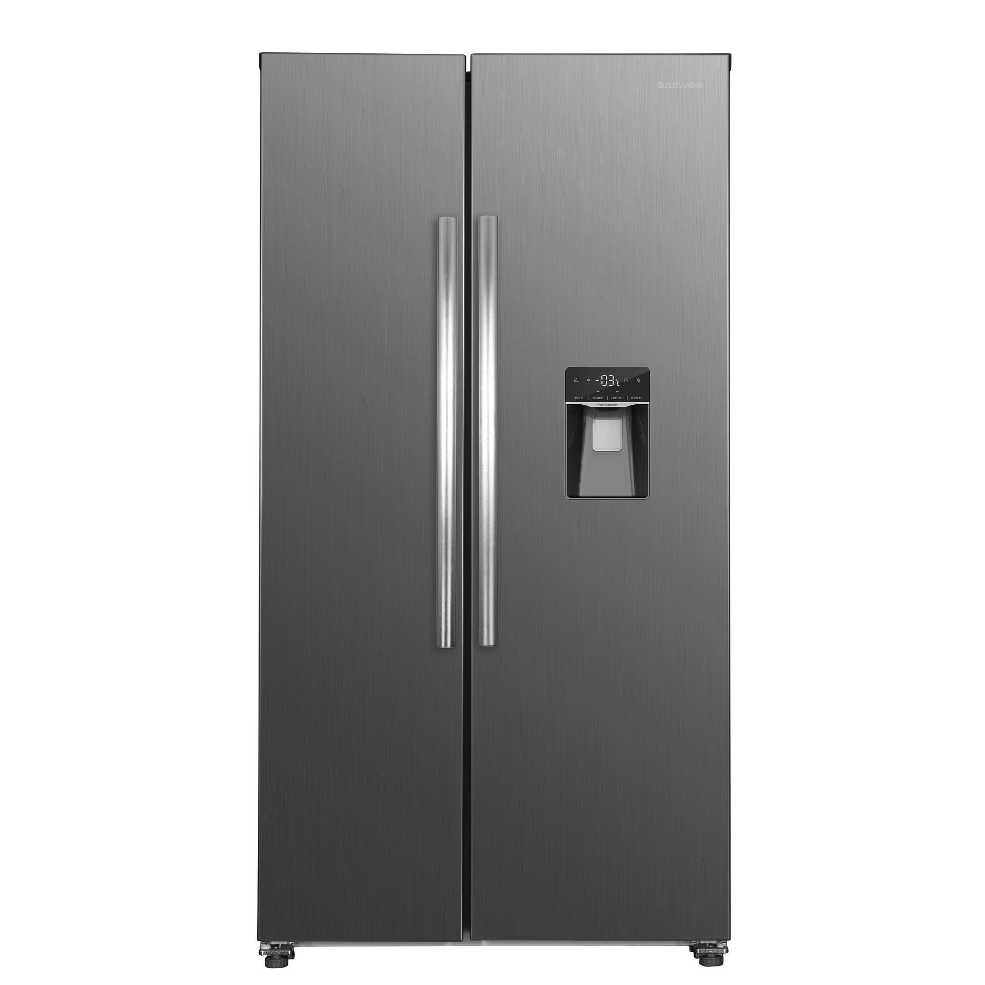 Хладилник Side-by-Side Daewoo CSMSBS1ELVB3-EU , 439 l, E , No Frost , Инокс