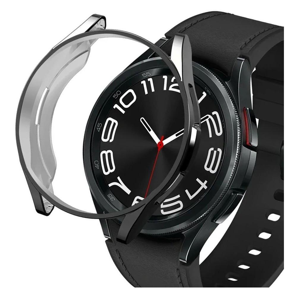 Качествен твърд кейс за Samsung Galaxy Watch 6 Classic 43мм - Tech-Protect Defense Slim Watch Case (черен) | JAR Computers Качествен твърд кейс за Samsung Galaxy Watch 6 Classic 43мм - Tech-Protect Defense Slim Watch Case (черен)