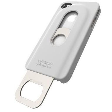 Кейс и отварачка за бутилки за iPhone 4S - Opena bottle opener (бял) | JAR Computers Кейс и отварачка за бутилки за iPhone 4S - Opena bottle opener (бял)