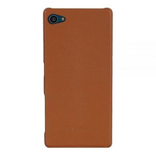 Кожен кейс за Sony Xperia Z5 Compact - Beyzacases Iris Leather Case (кафяв) | JAR Computers Кожен кейс за Sony Xperia Z5 Compact - Beyzacases Iris Leather Case (кафяв)