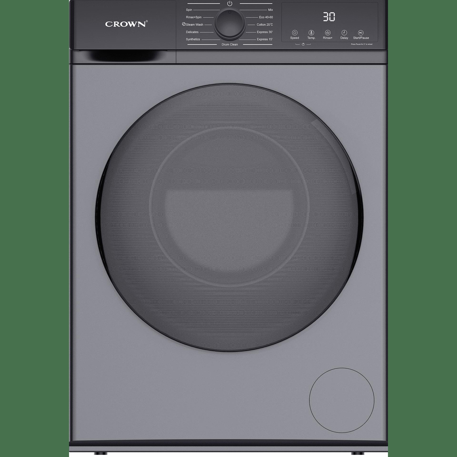 Пералня Crown CWM10J12BLDCIX , 10.00 kg, 1400 об./мин., A , Inox