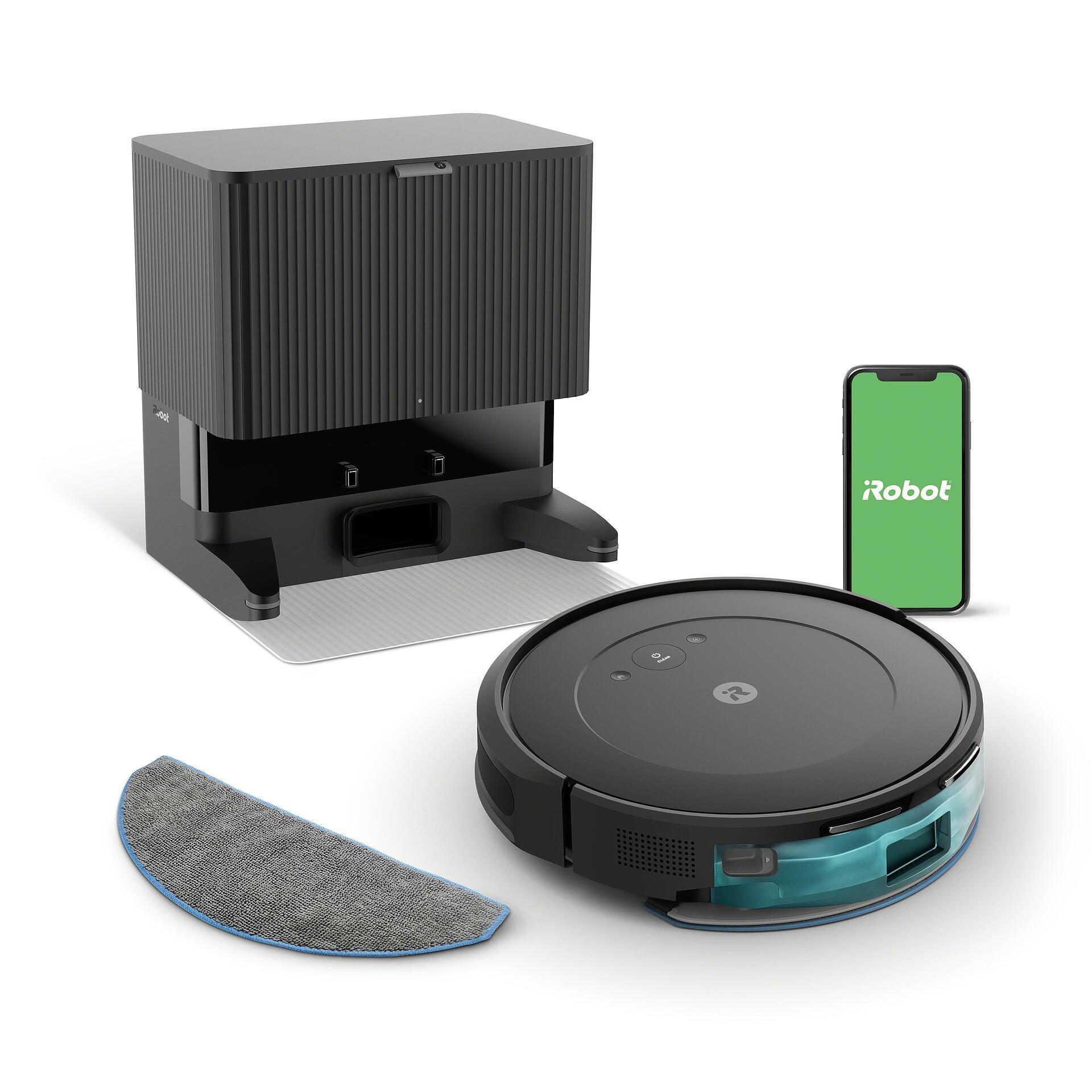 Прахосмукачка робот IRobot ROOMBA Combo 2 Essential Black (Y051040) , За сухо и мокро