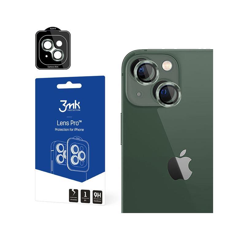 Предпазни стъклени лещи за камерата на iPhone 15 Plus - 3MK Lens Pro Tempered Glass Lens Protector (зелен) | JAR Computers Предпазни стъклени лещи за камерата на iPhone 15 Plus - 3MK Lens Pro Tempered Glass Lens Protector (зелен)