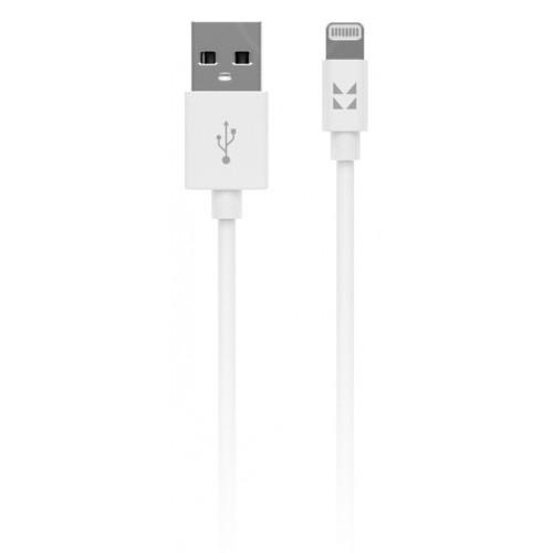 Сертифициран lightning кабел (130 см.) за iPhone, iPad и iPod с Lightning вход - IONIKK Lightning Data Cable 1.3m. (бял) | JAR Computers Сертифициран lightning кабел (130 см.) за iPhone, iPad и iPod с Lightning вход - IONIKK Lightning Data Cable 1.3m. (бял)