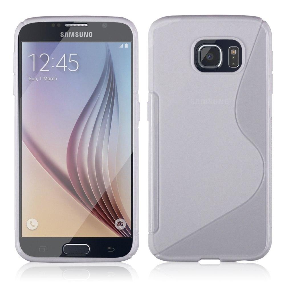 Силиконов (TPU) калъф за Samsung Galaxy S6 Edge - S-Line Cover Case (прозрачен) | JAR Computers Силиконов (TPU) калъф за Samsung Galaxy S6 Edge - S-Line Cover Case (прозрачен)