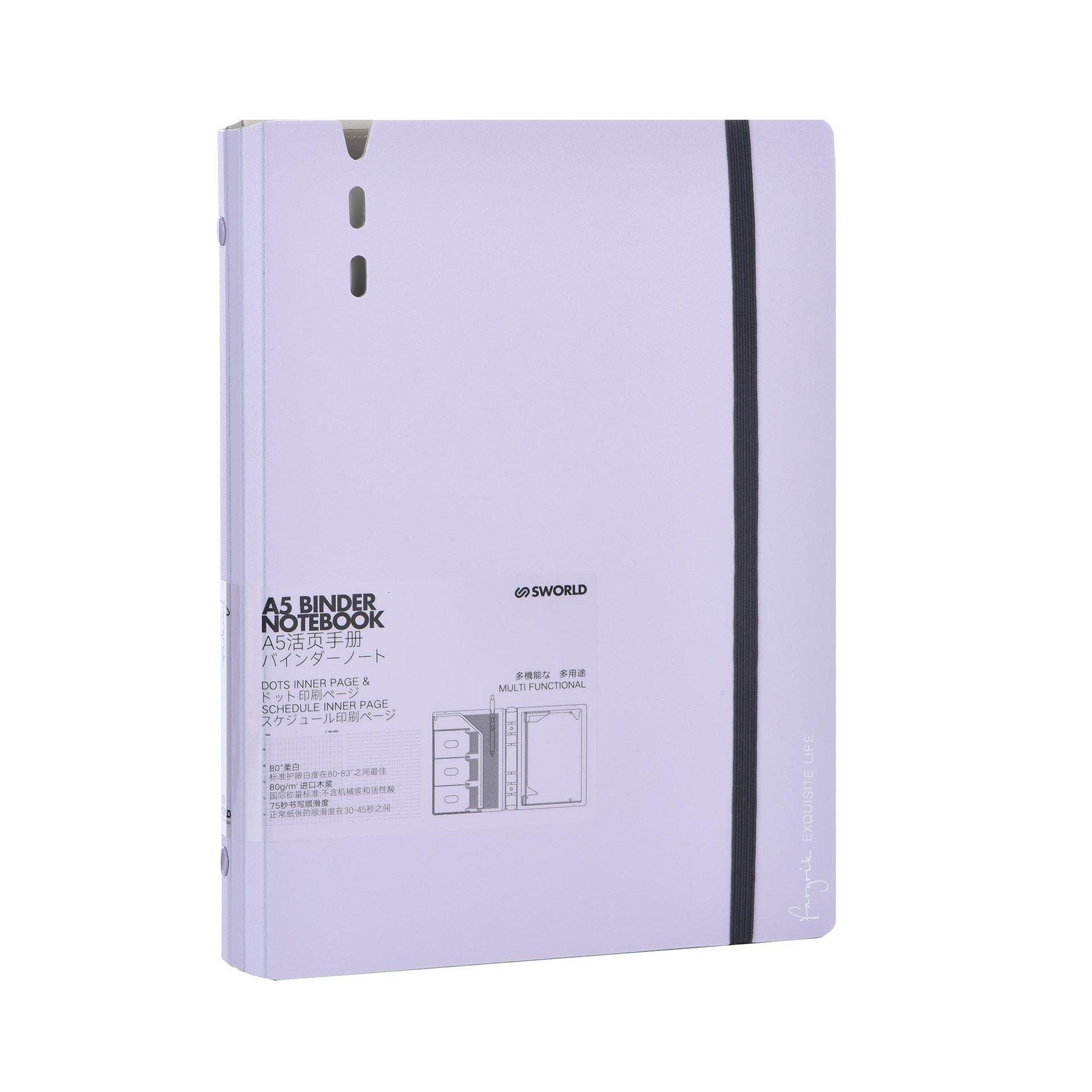 Sworld Органайзер Fargrik, A5, лилав