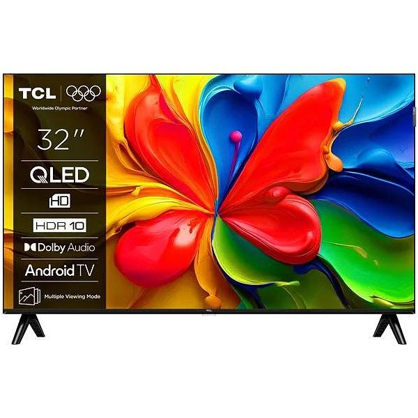 Телевизор TCL 32S4K , 1366x768 HD Ready , 32 inch, 80 см, Android , QLED                                                                                                                       