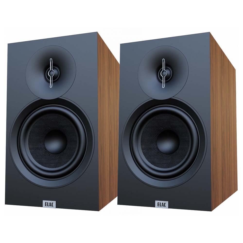 Тонколони Elac Debut 3.0 DB63 - кафяви
