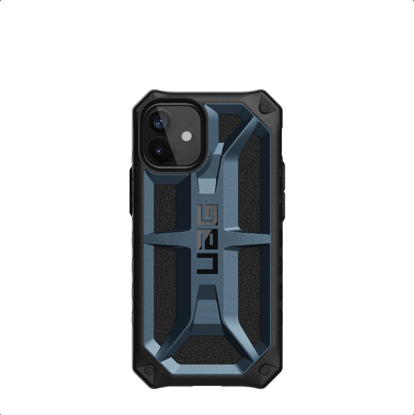 Удароустойчив хибриден кейс за iPhone 12 Mini - Urban Armor Gear Monarch Case (син) | JAR Computers Удароустойчив хибриден кейс за iPhone 12 Mini - Urban Armor Gear Monarch Case (син)