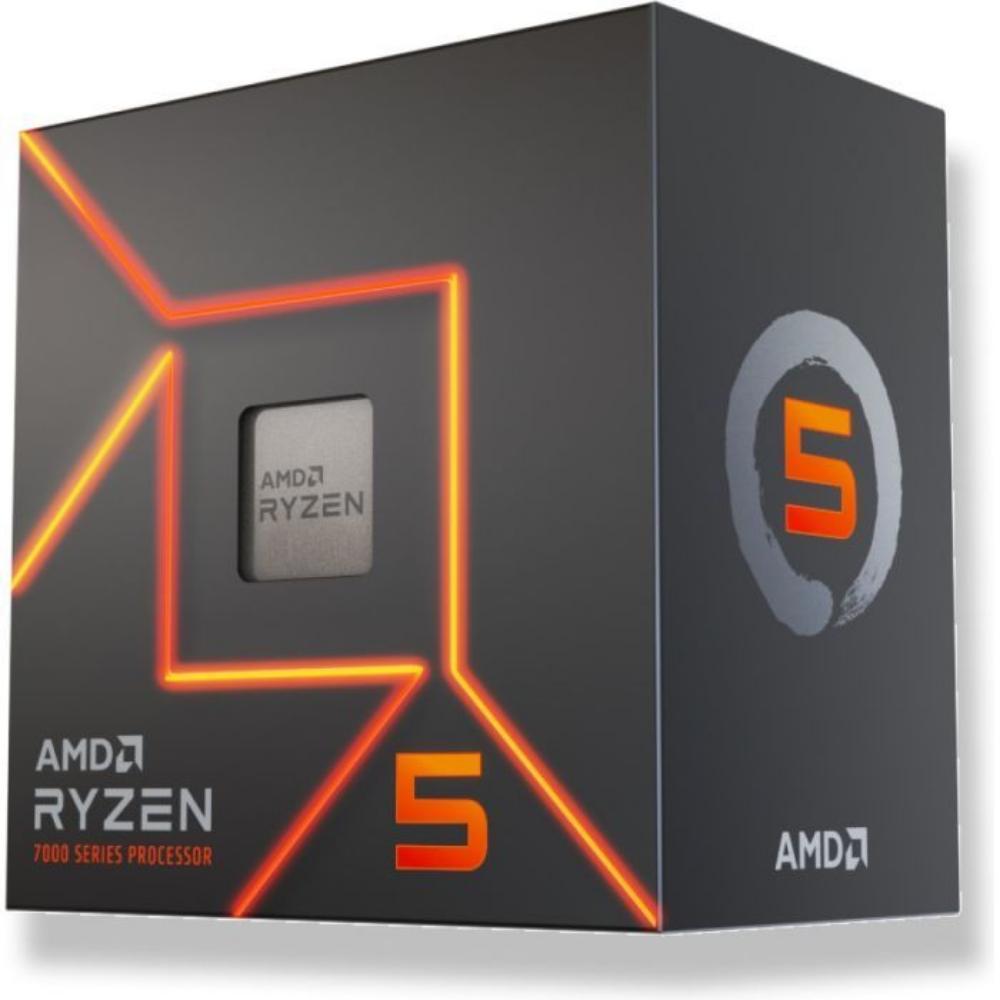 Επεξεργαστής AMD Ryzen 5 7400F 3.7GHz 6 Πυρήνων για Socket AM5 (100-000001845) (AMDRYZ5-7400F)