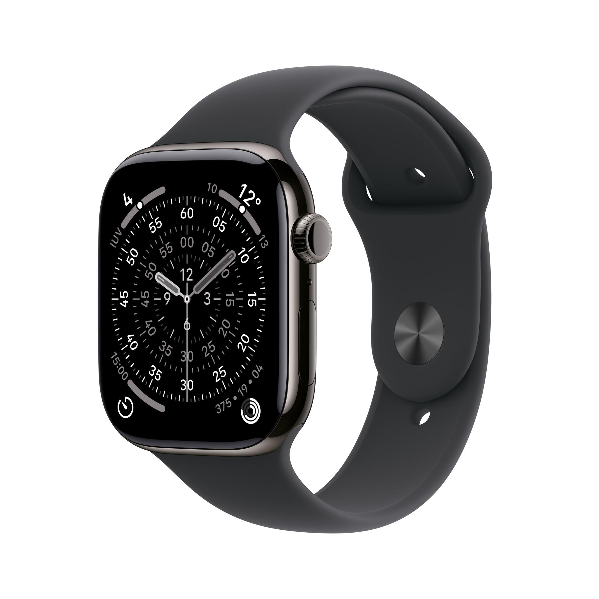 Apple Watch Series 11 OLED 42 мм Цифров 374 x 446 пиксела Тъчскрийн 5G Титан Wi-Fi GPS (сателитен) | JAR Computers Apple Watch Series 11 OLED 42 мм Цифров 374 x 446 пиксела Тъчскрийн 5G Титан Wi-Fi GPS (сателитен)