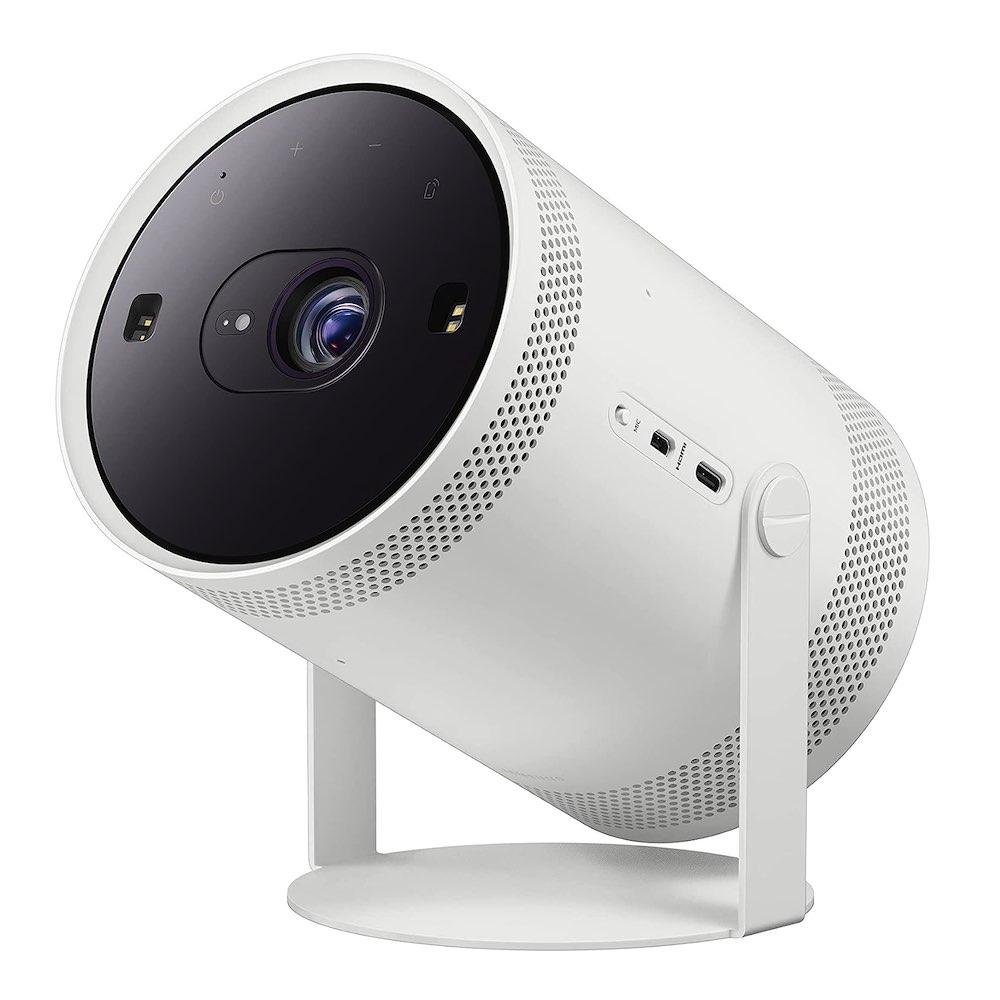 Безжичен портативен проектор за мобилни устройства (бял) - Samsung The Freestyle Smart Mobile Projector | JAR Computers Безжичен портативен проектор за мобилни устройства (бял) - Samsung The Freestyle Smart Mobile Projector