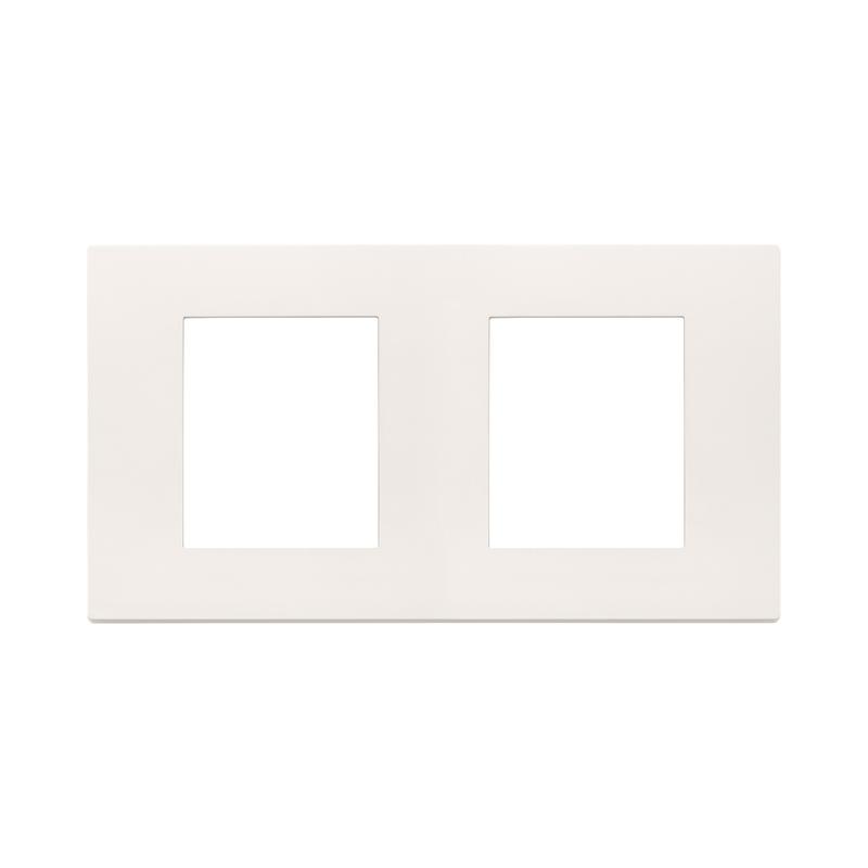 Декоративна рамка 2x2M White - VIMAR LINEA 30643.00 | JAR Computers Декоративна рамка 2x2M White - VIMAR LINEA 30643.00