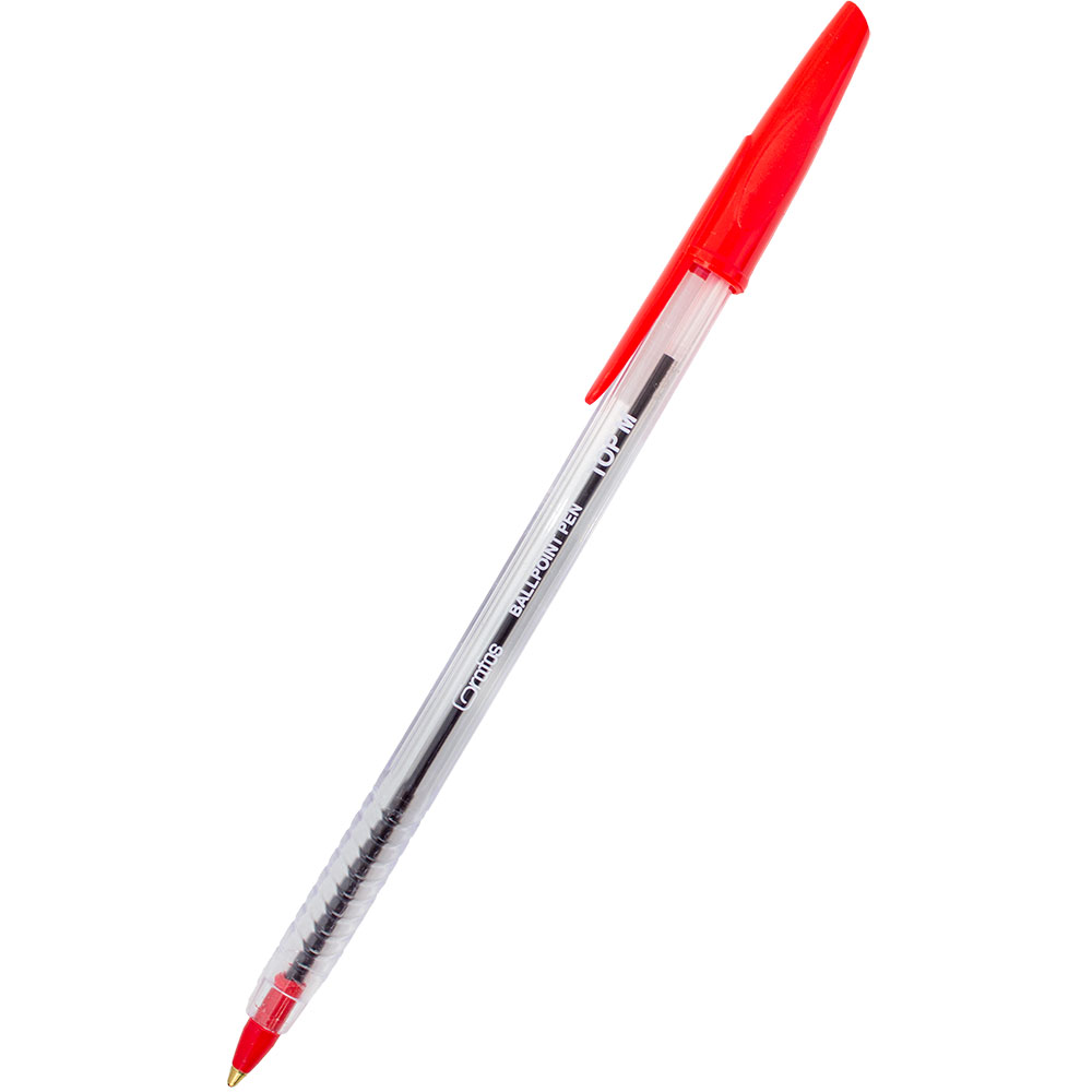Химикалка Grafos Top 1.0 мм червена